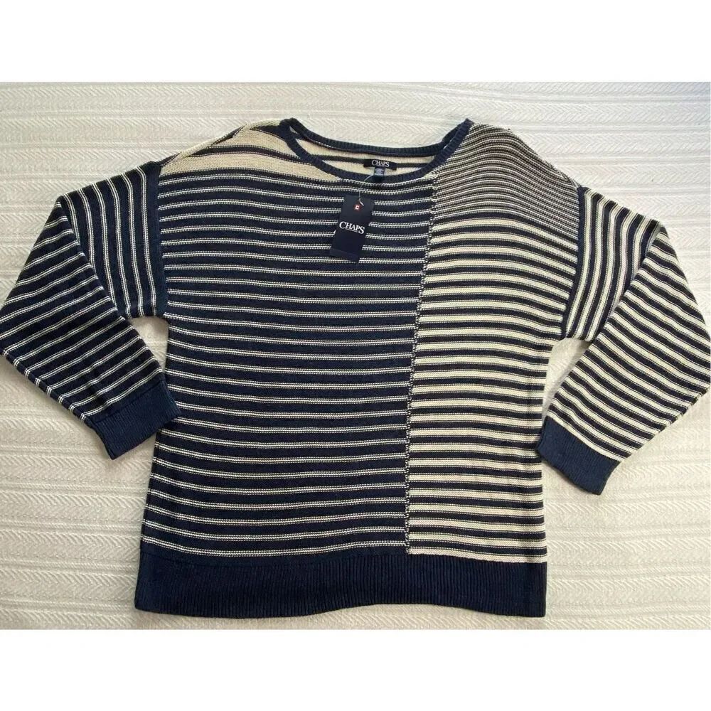 CHAPS WOMEN’S XL LONG SLEEVE SWEATER